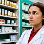 Navigating the New System**

"A pharmacist standing overwhelmed in front of a computer screen displaying complex pharmacy software, surrounded by stacks of medication boxes and instruction manuals. Expression of slight confusion and determination. The scene takes place inside a modern, brightly lit Dutch pharmacy. Focus on the interaction between the pharmacist, the computer, and the information overload. Colors are vibrant but slightly muted to convey the learning curve. *safe for work*, *appropriate content*, *fully clothed*, *professional*, *modest*, *perfect anatomy*, *correct proportions*, *natural pose*"

**